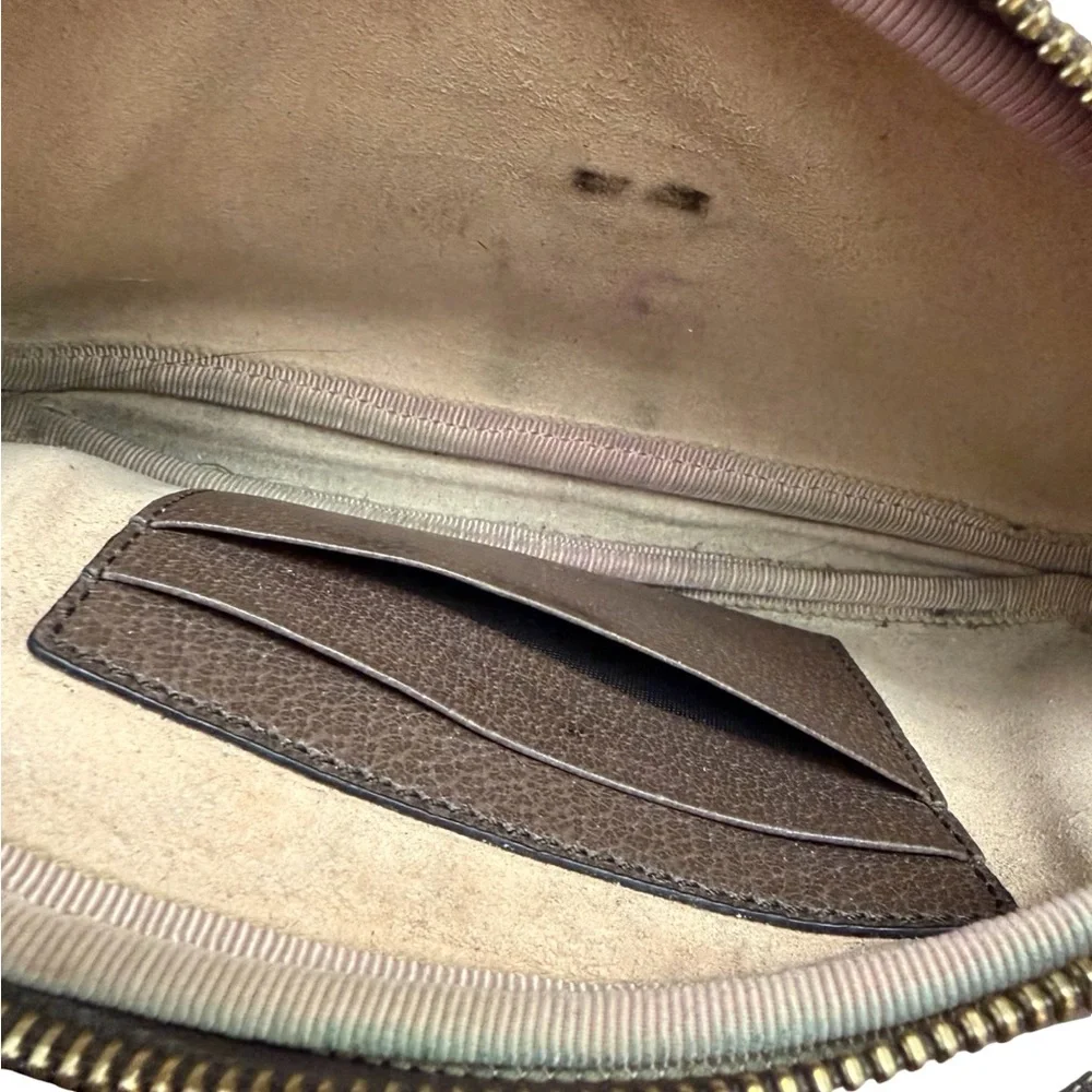 Gucci Mini Supreme Ophidia GG Canvas Crossbody Bag with Web Stripe - Picture 11 of 14